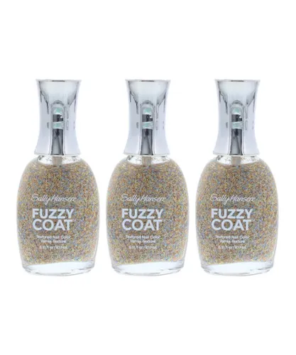 Sally Hansen Womens Fuzzy Coat Textured Nail Color 9.17ml - 200 All Yarned Up x 3 - NA - One Size