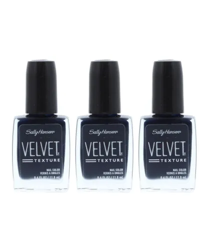 Sally Hansen Womens Velvet Texture Nail Color 11.8ml - 680 Deluxe x 3 - NA - One Size