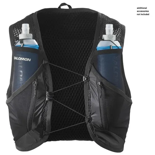 Salomon - Active Skin 12 Set - Trail running backpack size 12 l - M, black