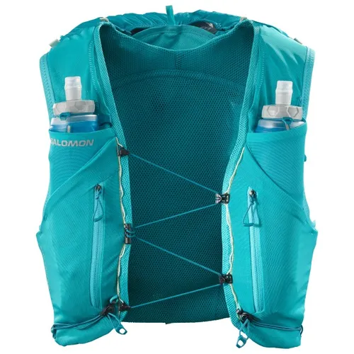 Salomon - ADV Skin 12 Set - Trail running backpack size 12 l - L, turquoise