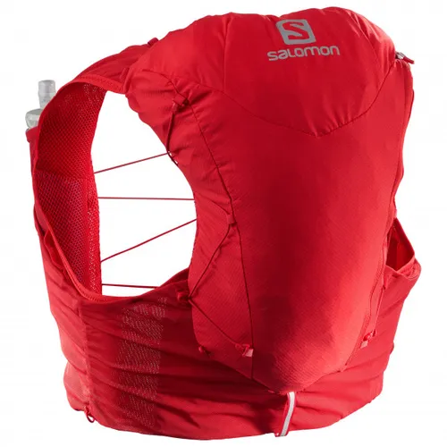 Salomon - ADV Skin 12 Set - Trail running backpack size 12 l - XS, red
