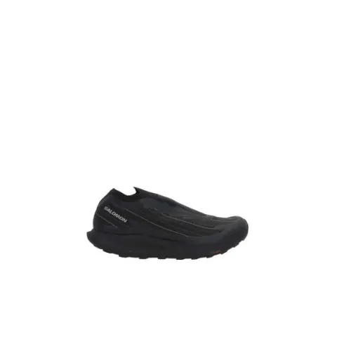 Salomon , Black Mesh Slip-On Sneakers ,Black male, Sizes: