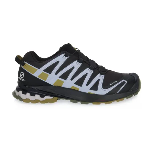 Salomon , Comfortable and Protective Mountain Running Sneakers ,Black female, Sizes: