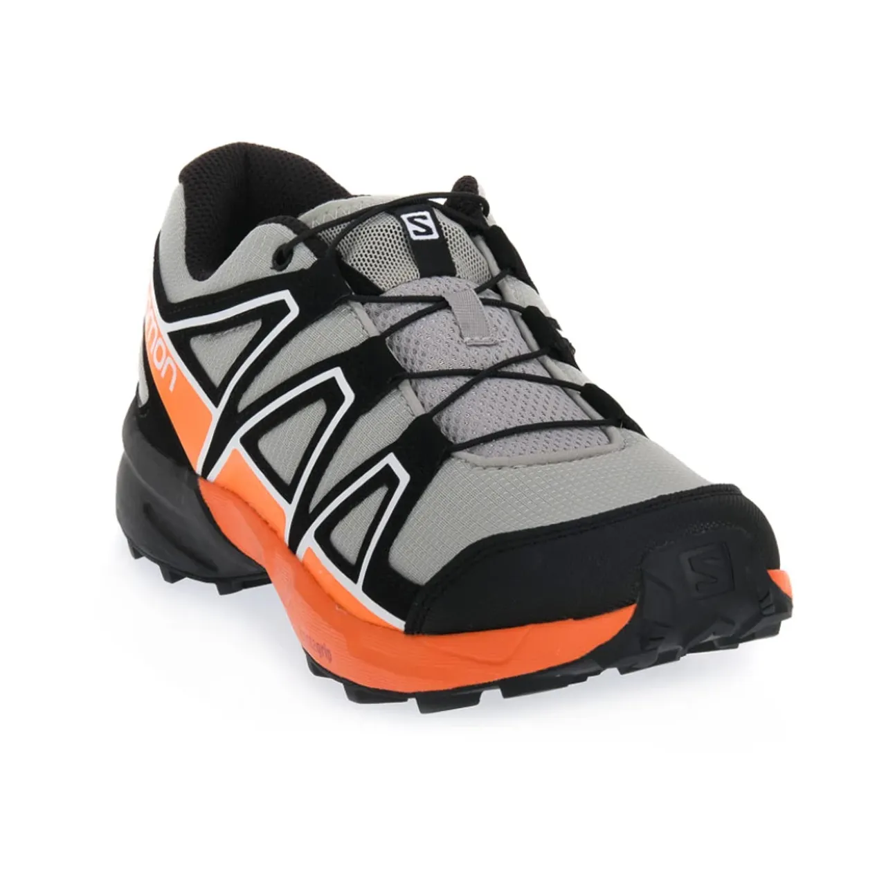 Salomon , High-Quality Leather Sneakers for Women ,Gray female, Sizes: