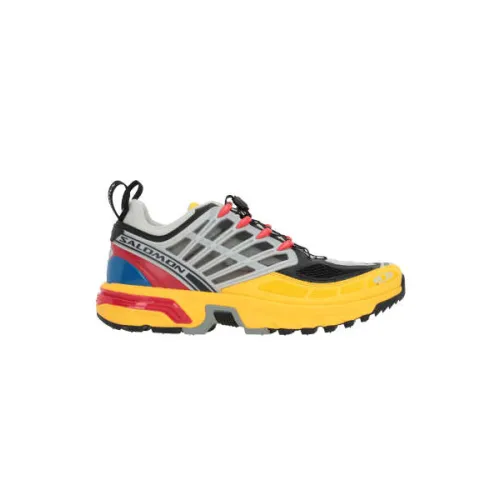 Salomon , Light Grey and Black Low-Top Sneakers ,Multicolor male, Sizes: