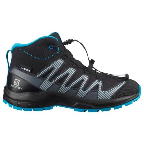 Salomon , Lightweight and Stable Hiking Shoe for Girls ,Black female, Sizes: