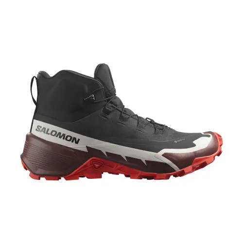 Salomon , Outdoor Adventure Sneakers - Black/Bitter Chocolate ,Black male, Sizes: