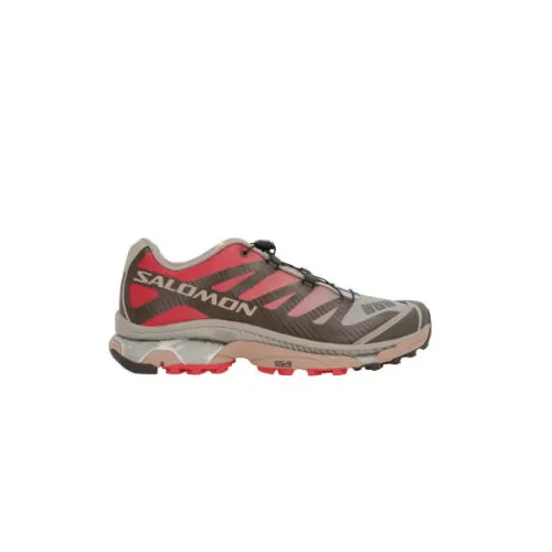 Salomon , S/Lab Mesh Sneakers in Grey and Red ,Multicolor male, Sizes: