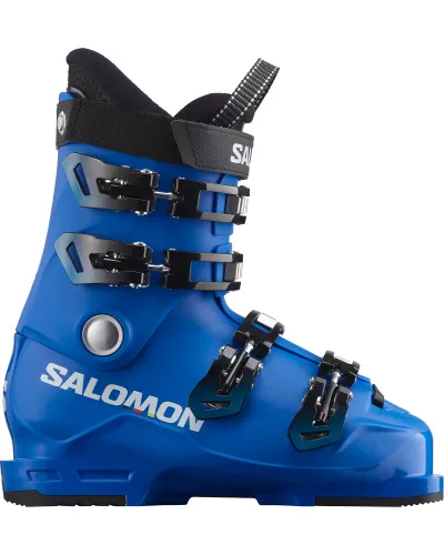 Salomon S/Race 60T L (size 24.0 and below) Youth Ski Boots 2024 - Race Blue/White/Process Blue MP 24.0