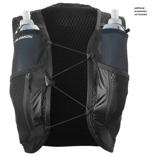 Salomon - Women's Active Skin 12 Set - Trail running backpack size 12 l - L, black