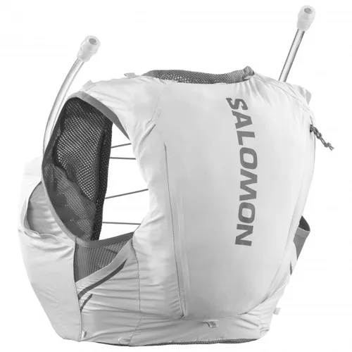 Salomon - Women's Sense Pro 10 with Flasks - Trail running backpack size 10 l - XXS, grey