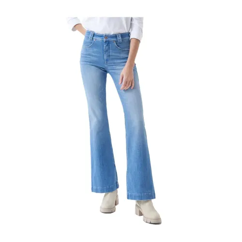 Salsa , Boot-cut Jeans ,Blue female, Sizes: