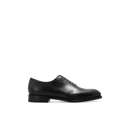 Salvatore Ferragamo , Black Angiolo Oxford Shoes ,Black male, Sizes: