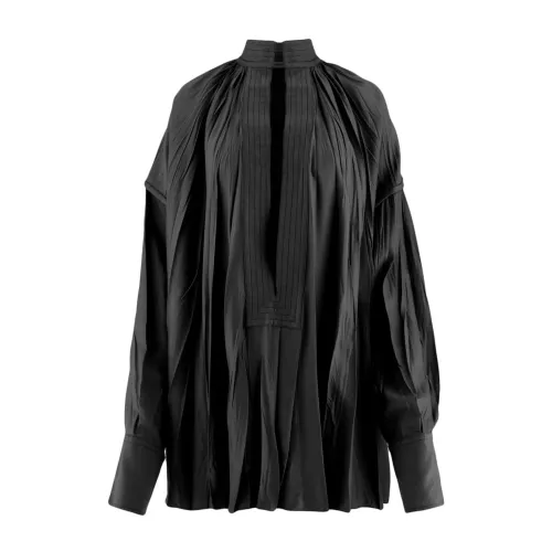 Salvatore Ferragamo , Blouses & Shirts ,Black female, Sizes:
