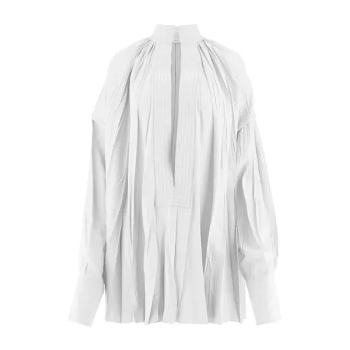 Salvatore Ferragamo , Blouses Shirts ,White female, Sizes: