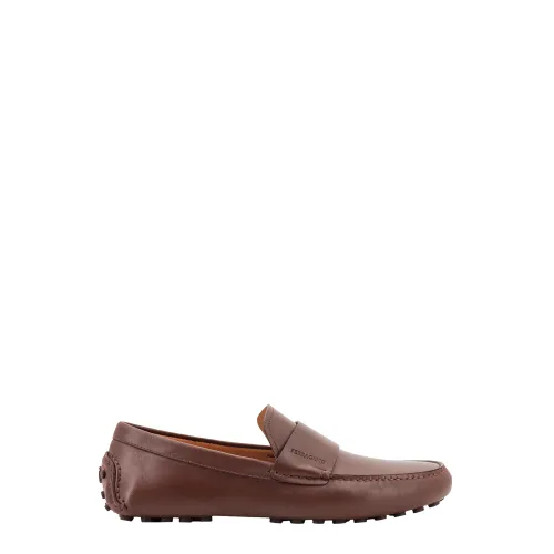Salvatore Ferragamo , Brown Loafer Shoes Ss23 ,Brown male, Sizes: