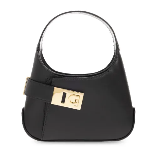 Salvatore Ferragamo , ‘Hobo Mini’ shoulder bag ,Black female, Sizes: ONE SIZE