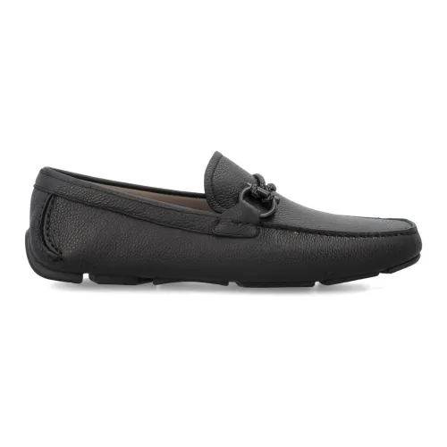 Salvatore Ferragamo , Men&s Shoes Closed Black Ss23 ,Black male, Sizes: