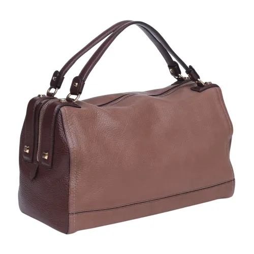 Salvatore Ferragamo , Modern Elegance Handbag ,Brown female, Sizes: ONE SIZE