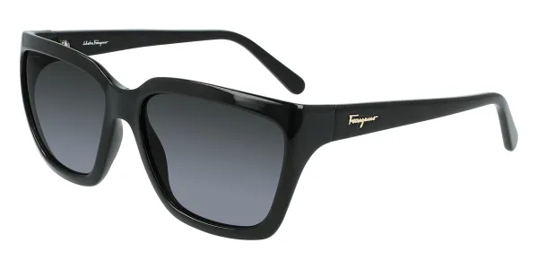 Salvatore Ferragamo SF 1018S 001 Women's Sunglasses Black Size 59