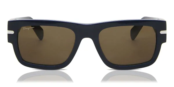 Salvatore Ferragamo SF 1030S 414 Men's Sunglasses Blue Size 54