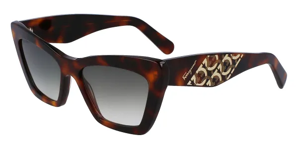 Salvatore Ferragamo SF 1081SE 214 Women's Sunglasses Tortoiseshell Size 55