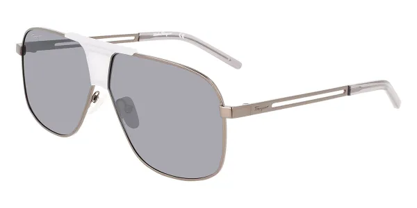 Salvatore Ferragamo SF 292S 026 Men's Sunglasses Grey Size 63