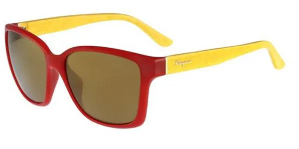 Salvatore Ferragamo SF 716S 618 Women's Sunglasses Red Size 58