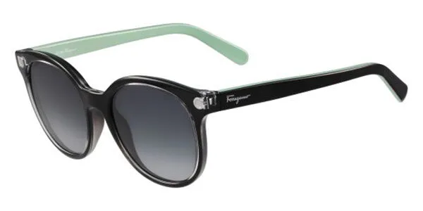 Salvatore Ferragamo SF 833S 001 Women's Sunglasses Black Size 53