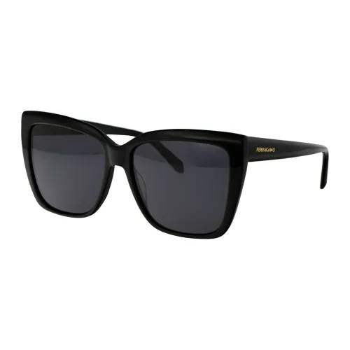 Salvatore Ferragamo , Stylish Sunglasses Sf1102S ,Black female, Sizes: