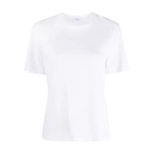 Salvatore Ferragamo , White Cotton T-shirt - Classic Style ,White female, Sizes: