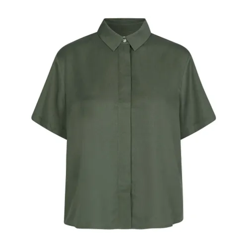 Samsøe Samsøe , Shirts ,Green female, Sizes: