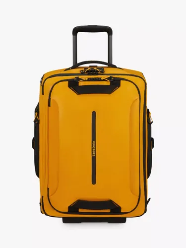 Samsonite Ecodiver 2-Wheel Recycled Duffle Backpack - Yellow - Unisex
