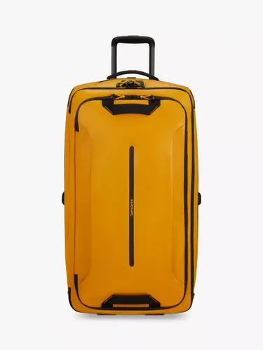 Samsonite Ecodiver Duffle 2-Wheel 79cm Recycled Large Suitcase - Yellow - Unisex