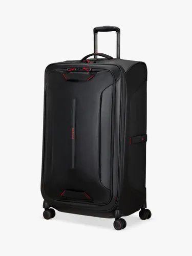 Samsonite Ecodiver Duffle 4-Wheel 79cm Recycled Large Suitcase - Black - Unisex