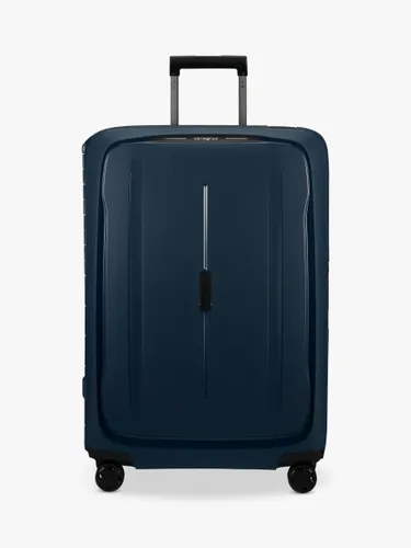 Samsonite Essens 4-Wheel 75cm Large Recycled Suitcase - Midnight Blue - Unisex