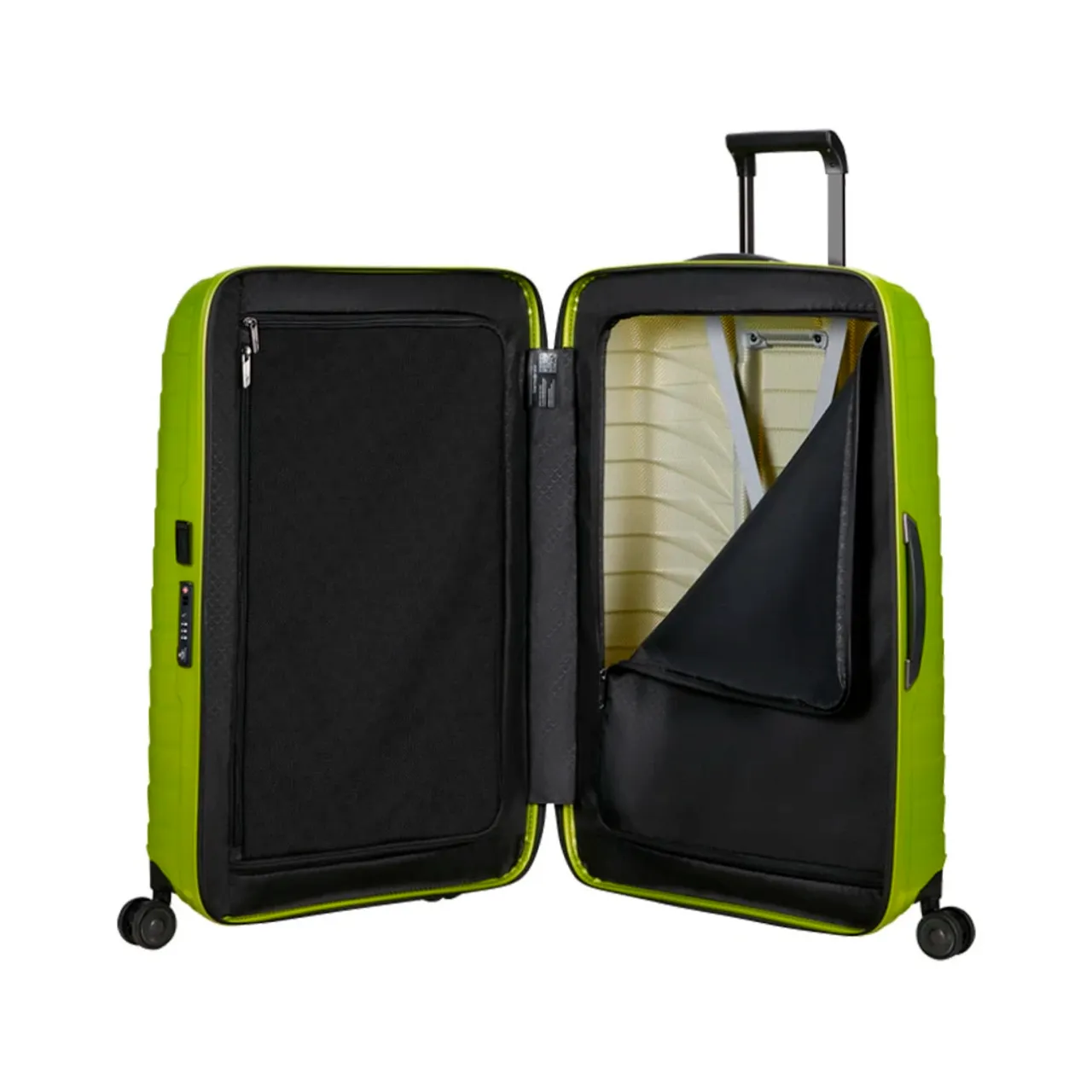 Samsonite , Proxis Spinner Expandable Suitcase ,Yellow unisex, Sizes: ONE SIZE