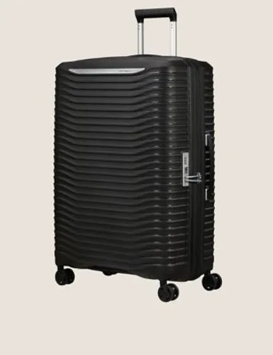 Samsonite Upscape 4 Wheel Hard Shell Large Suitcase - Black, Black,Dark Blue,Bright Yellow,Medium Khaki