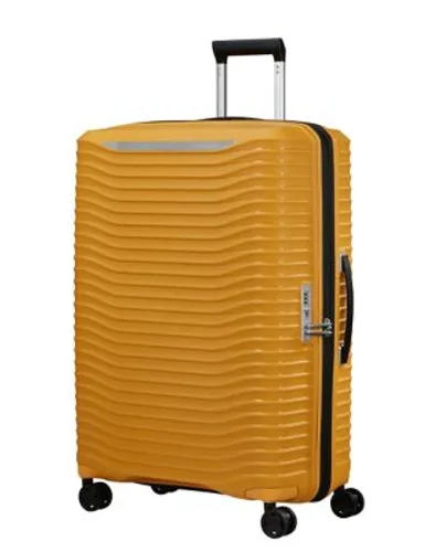 Samsonite Upscape 4 Wheel Hard Shell Large Suitcase - Bright Yellow, Bright Yellow,Medium Khaki,Black,Dark Blue