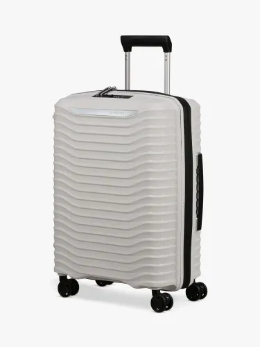 Samsonite Upscape Spinner 4-Wheel 55cm Cabin Suitcase, Cloud White - Cloud White - Unisex
