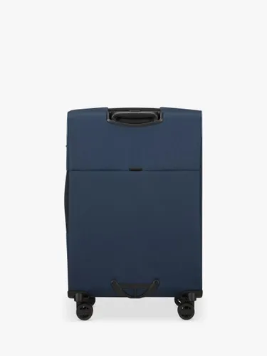 Samsonite Vaycay 4-Wheel 68cm Medium Expandable Recycled Suitcase - Navy Blue - Unisex
