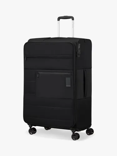 Samsonite Vaycay 4-Wheel 77cm Large Expandable Recycled Suitcase - Black - Unisex