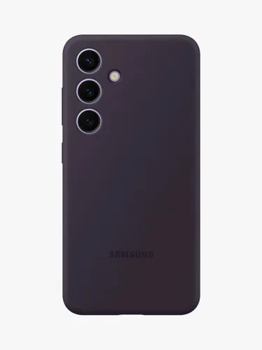 SAMSUNG Galaxy S24 Silicone Case, Dark Violet - Dark Violet - Unisex