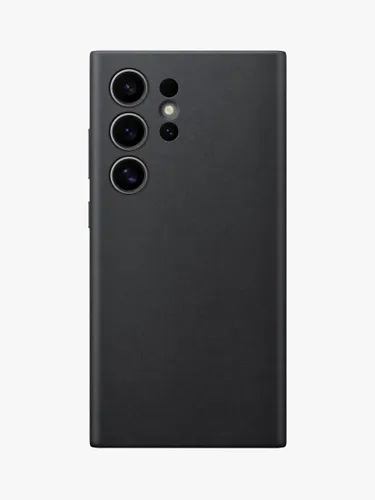 SAMSUNG Galaxy S24 Ultra Vegan Leather Case, Black - Black - Unisex