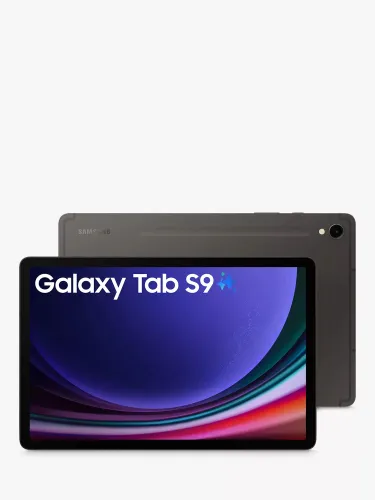 SAMSUNG Galaxy Tab S9 Tablet with Bluetooth S Pen, Android, 12GB RAM, Galaxy AI, 256GB, Wi-Fi, 11 - Graphite - Unisex
