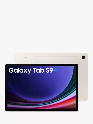 SAMSUNG Galaxy Tab S9 Tablet with Bluetooth S Pen, Android, 8GB RAM, Galaxy AI, 128GB, Wi-Fi, 11 - Beige - Unisex