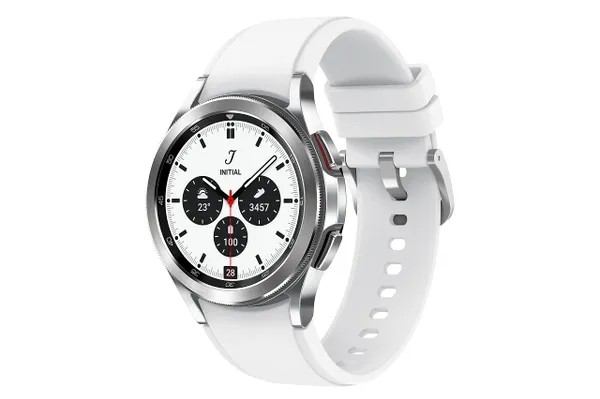 SAMSUNG Galaxy Watch 4 Classic (42mm) - Smartwatch Silver