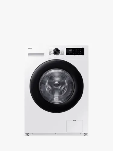 SAMSUNG Series 5 WW80CGC04DAE ecobubbleâ„¢ Freestanding Washing Machine, AI Energy, 8kg Load, 1400rpm, White - White - Unisex