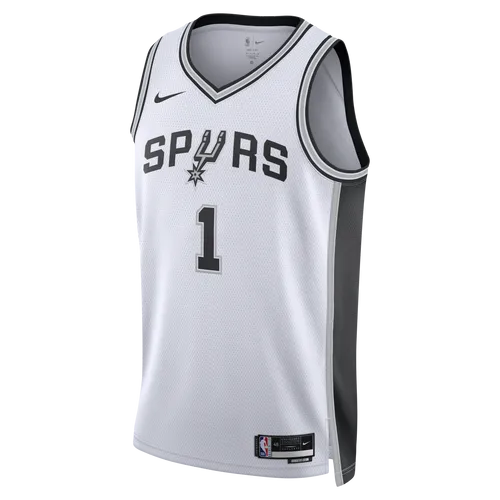 San Antonio Spurs Association Edition 2022/23 Men's Nike Dri-FIT NBA Swingman Jersey - White - Polyester