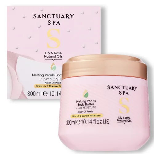 Sanctuary Spa Lily and Rose Natural Oils Melting Pearls